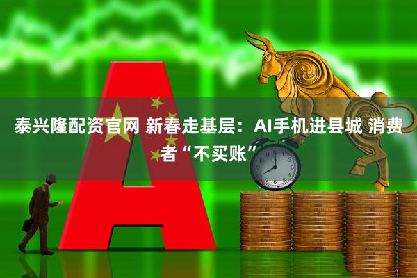 泰兴隆配资官网 新春走基层：AI手机进县城 消费者“不买账”